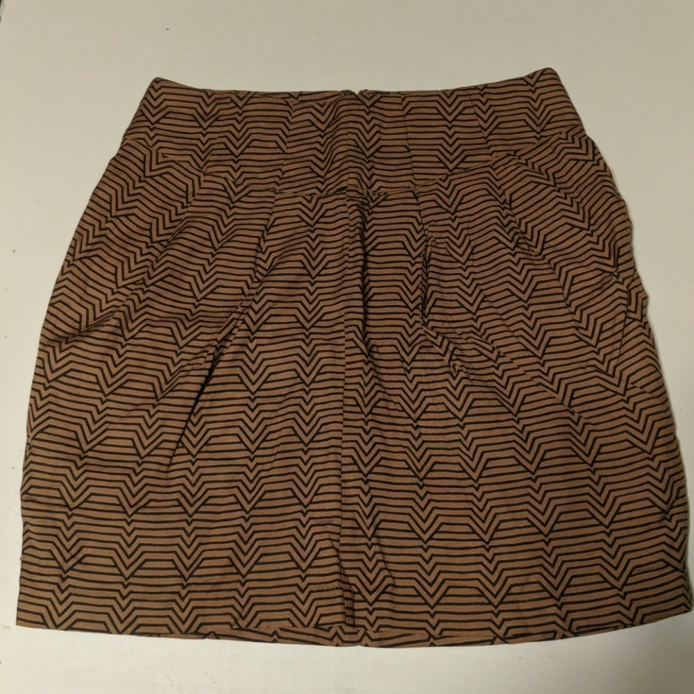 Abstract mini skirt